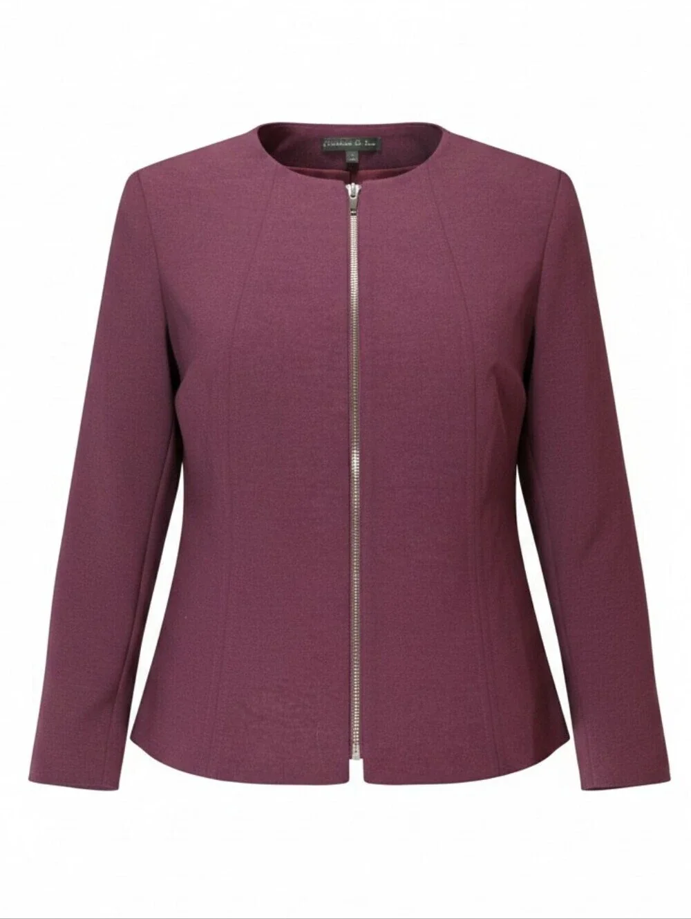 Preston & York Purple Blazer Buisiness Feminine